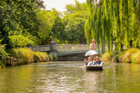 Christchurch, Gondola Ticket y Punt Ride en el río Avon - Hizvo