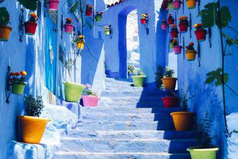 De Fez: Excursão de 1 Dia a Xexuão, a Cidade Azul