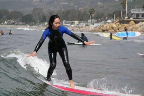 Santa Barbara Surfing Lesson