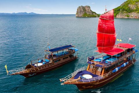 Nationalpark Mu Ko Ang Thong: Bootsfahrt zum Sonnenuntergang