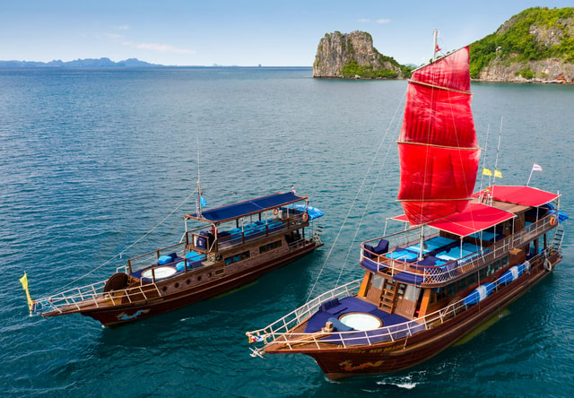 Visit Mu Ko Ang Thong Park Semi-private Sunset Cruise Tour in Chaweng, Koh Samui