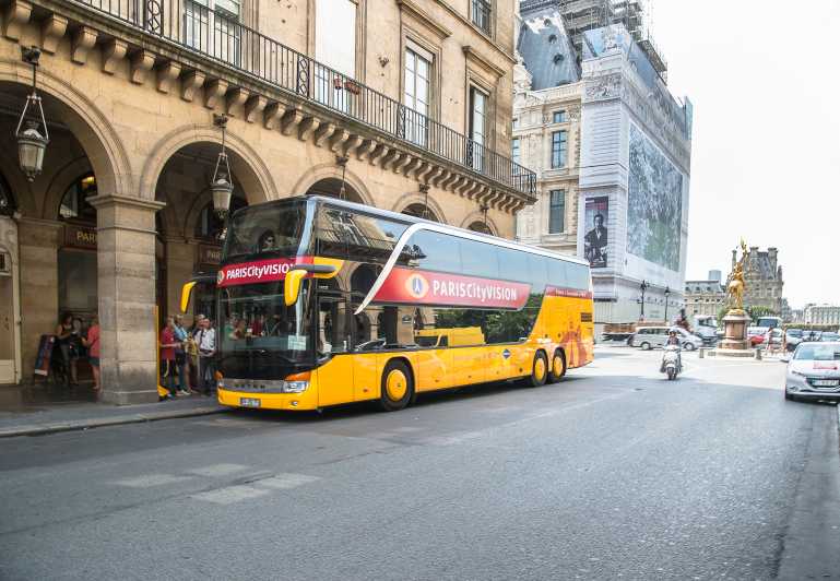 Париж: экскурсия по городу на двухэтажном автобусе под открытым небом с аудиогидом