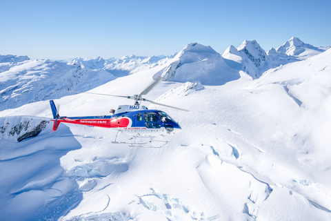 Excursión prolongada de 30 minutos en helicóptero y aterrizaje alpino en el lago Wakatipu