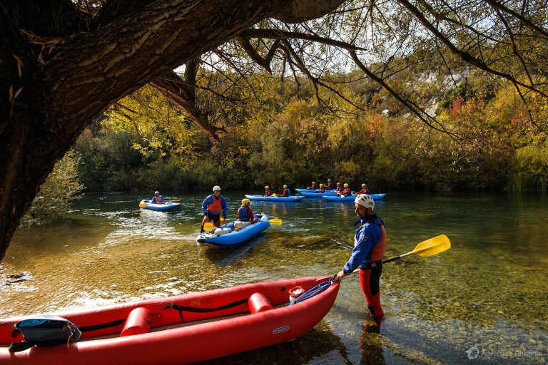 Split : Safari en canoë sur la rivière CetinaSafari en canoë sur la Cetina sans transfert