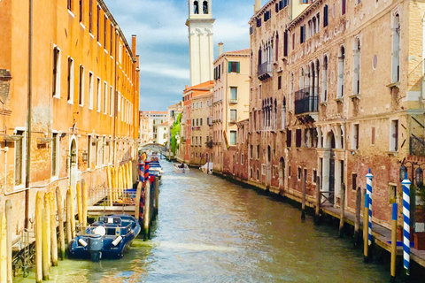 Venedig: Vandring och gondolturVenedig: Promenad &amp; Gondoltur på tyska