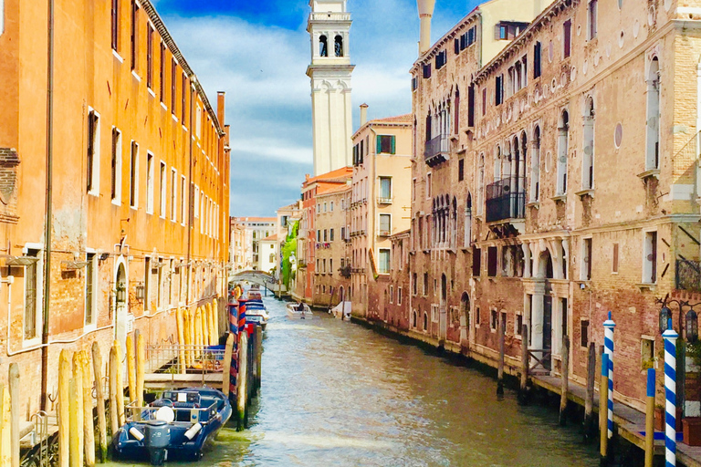 Venedig: Vandring och gondolturVenedig: Vandringstur och gondoltur på spanska