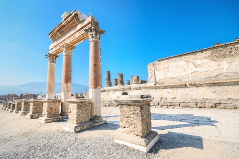 Z Rzymu: jednodniowa wycieczka do Pompejów i Sorrento w małej grupie