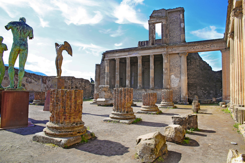 Depuis Rome : Pompéi et Sorrente en petit groupe