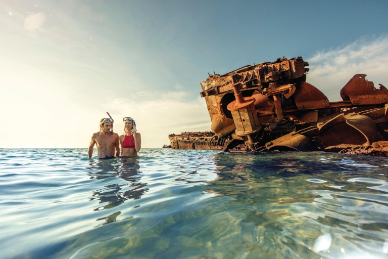 Tangalooma Day Cruise with Wrecks Snorkelling Tour