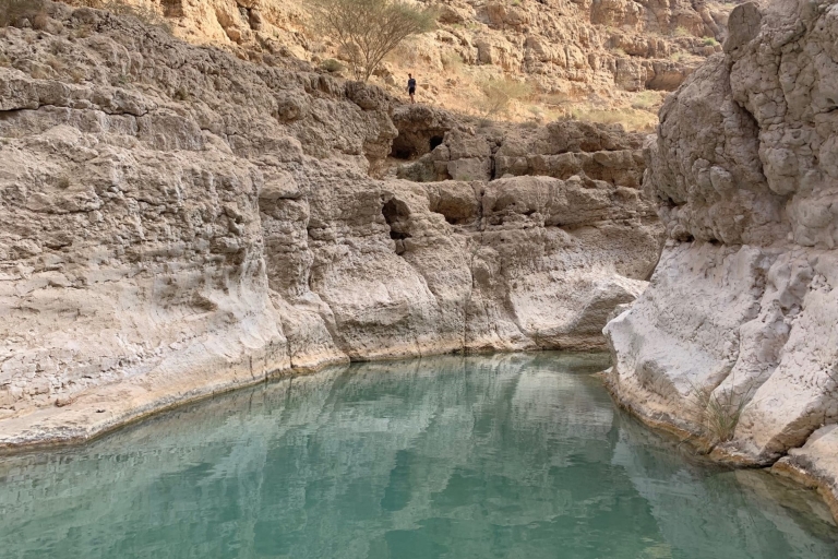Excursion privée à Wadi Shab + gouffre