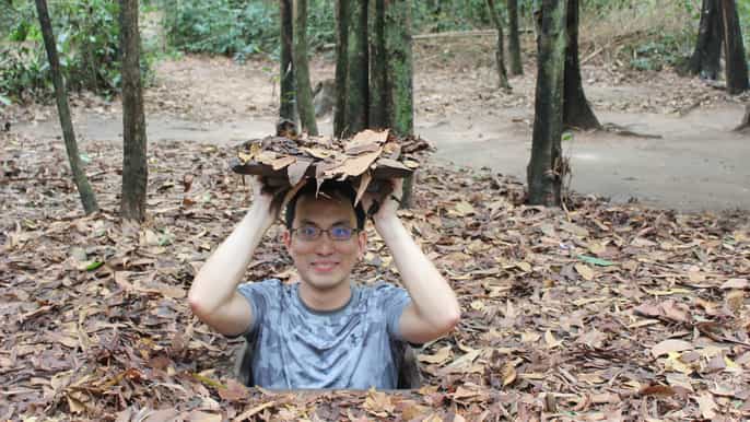 cu chi tunnels and saigon city private tour