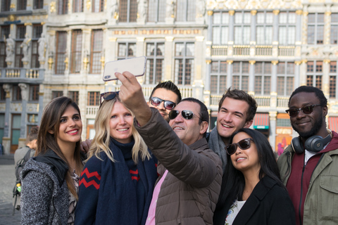 Brüssel: Private Tour durch die Ober- und Unterstadt