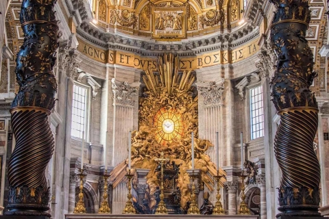 Vaticaanstad: kunst en geschiedenis als nooit tevoren TourVaticaan, Sixtijnse kapel en Sint-Pietersbasiliekentour