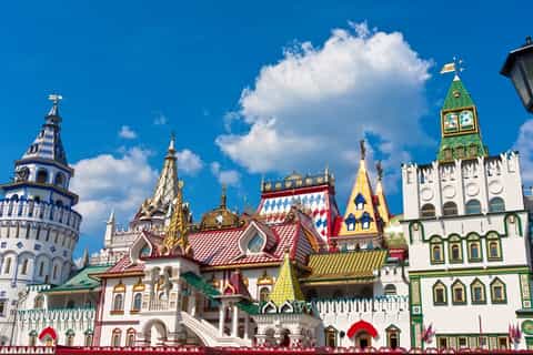Russian Metro and Izmaylovo Kremlin Courtyard Tour