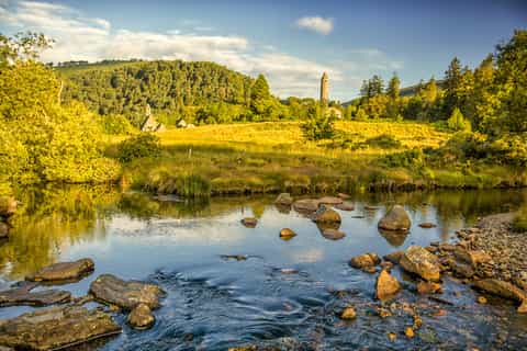 Dublin: Kilkenny, Wicklow, & Glendalough with Sheepdog trail