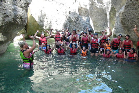 Antalya: Rafting & Canyoning w/Extreme and Overnight Options Canyoning & Rafting Combo with Transfer & Lunch