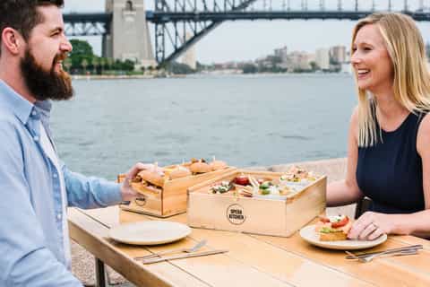 sydneyn oopperatalon kiertoajelu ja maistajalautas satamanäköalalla