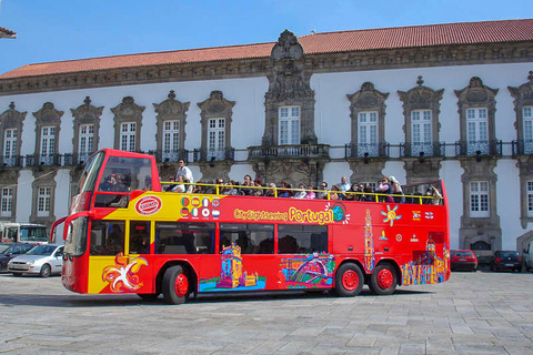 Porto: Wycieczka autobusowa hop-on hop-off z krajoznawczym zwiedzaniem miasta24-godzinna autobusowa wycieczka hop-on hop-off