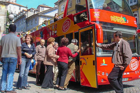 City Sightseeing Porto Hop-On Hop-Off Bus Tour 48-Hour Hop-On Hop-Off Bus Tour