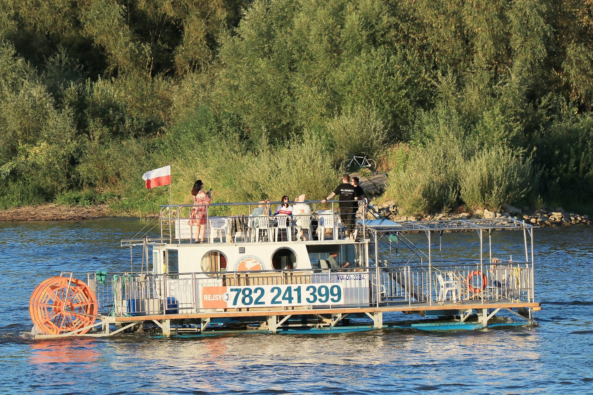 Warschau: Private Weichsel-Flussfahrt für bis zu 12 Personen