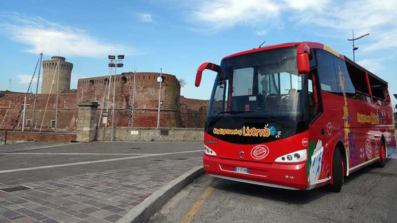 Livorno: 24-timers hop-on-hop-off-bussbillettopplevelse