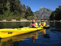 Bariloche, Halbtageskajak nach Nahuel Huapi oder Moreno Seen - Hizvo