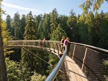 Vancouver: Selbstgeführte Tour zur Capilano Hängebrücke Vancouver: Selbstgeführte Tour zur Capilano Hängebrücke