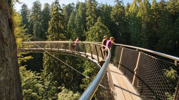 vancouver capilano suspension bridge park selfguided tour