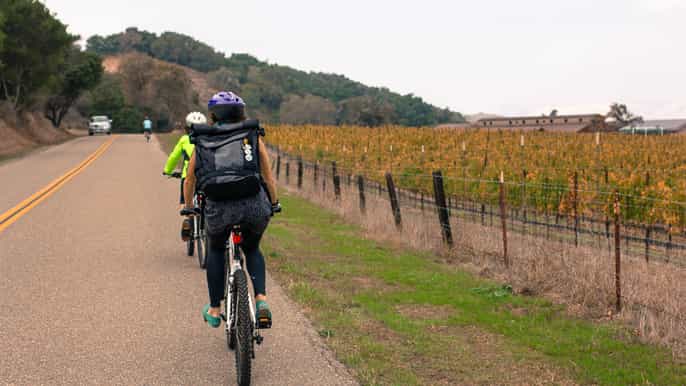 santa barbara wine country bike tour