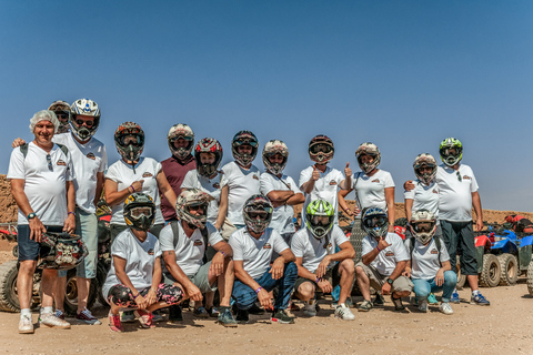 Marrakech: Quad in Jbilets Desert Tour w/ Palm Grove &amp; Pool