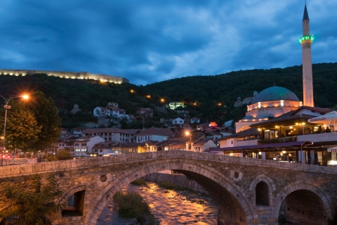 Przejazd pomiędzy Skopje i Tiraną a Prizrenem Półdniowa wycieczka