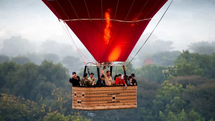 segovia hot air balloon city tour iberian food tasting