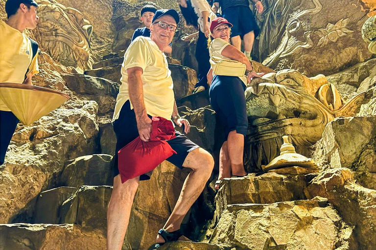 Da Nang: Marble Mountain, Monkey Mountain & Am Phu Cave Tour Group tour from Da Nang