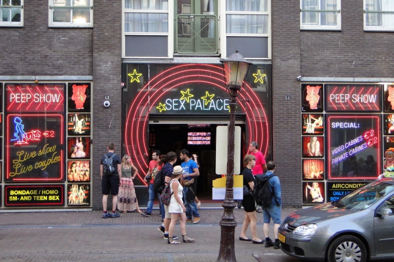 Ámsterdam: tour por el barrio rojo y el caféTour público compartido en inglés