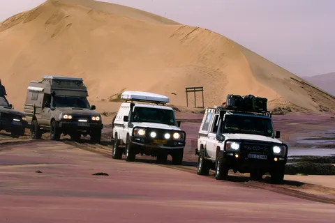 Zelf rijden van Namib woestijnavontuur naar Sandwich Bay