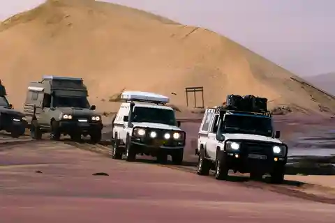 Zelf rijden van Namib woestijnavontuur naar Sandwich Bay