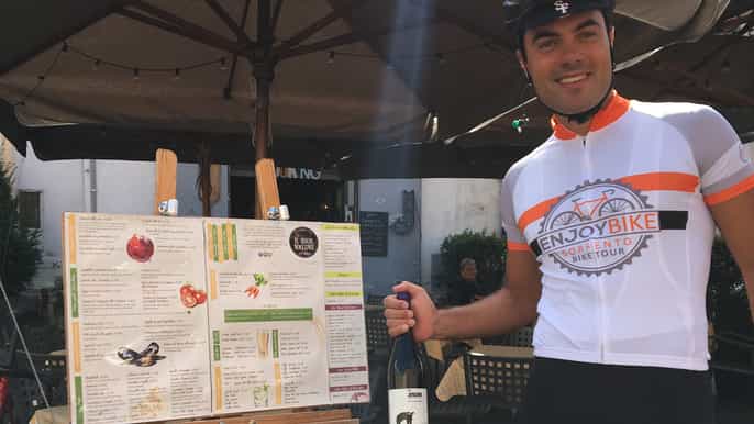 sorrento ebike wine food tour