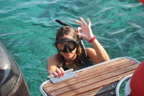 Mykonos: Excursión Privada en Barco y Safari Marino con Snorkel