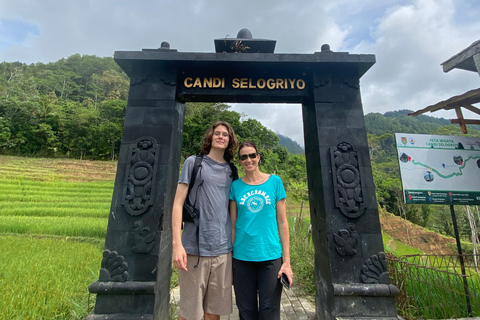 Yogyakarta: Sunrise, Rice Terrace, & Borobudur Tour Kedung Kayang waterfall viewpoint