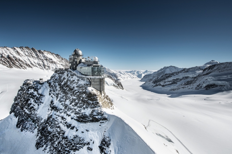 Jungfraujoch Top of Europe privétour vanuit BaselPrivérondleiding