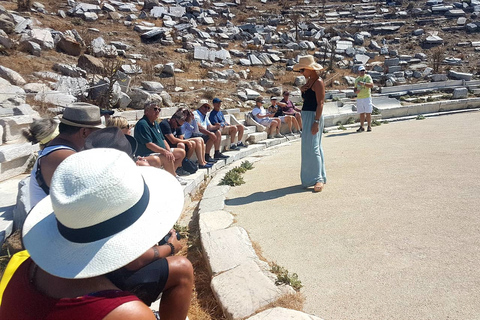 From Mykonos: Ancient Delos Tour From Mykonos: Ancient Delos Tour without Pick-Up