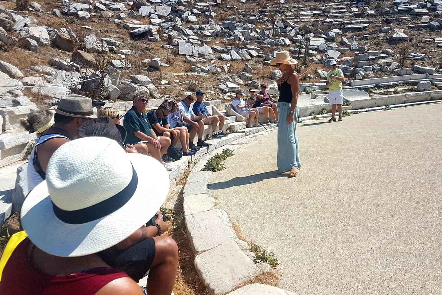 From Mykonos: Ancient Delos Tour - From Mykonos: Ancient Delos Tour without Pick-Up