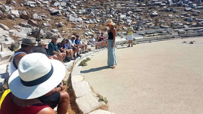 from mykonos ancient delos tour