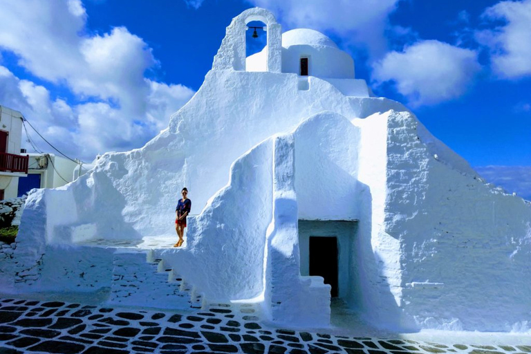 Mykonos: Full-Day Sightseeing Tour met lunch