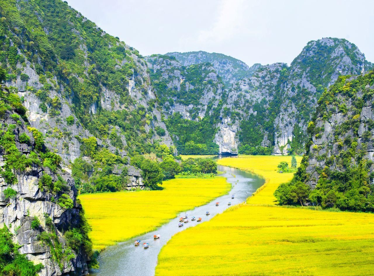 Von Hanoi aus: Ninh Binh- Hoa Lu-Tam Coc- Mua Höhle- Highlight