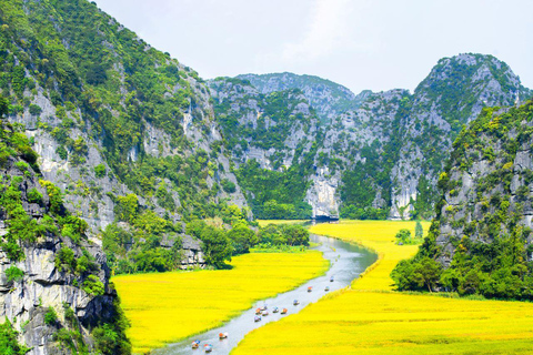 From Hanoi: Ninh Binh- Hoa Lu-Tam Coc- Mua Cave- Highlight