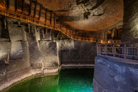 Depuis Cracovie : visite guidée de la mine de sel Wieliczka