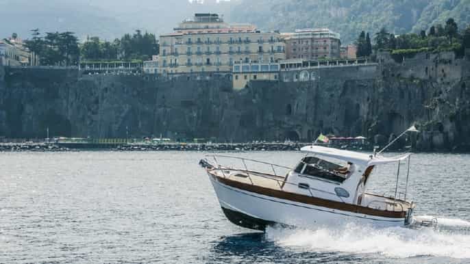 sorrento private amalfi coast boating tour