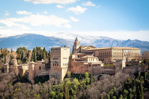 From Málaga and Costa del Sol: Trip to Granada with Alhambra admission From Malaga: Spanish Tour