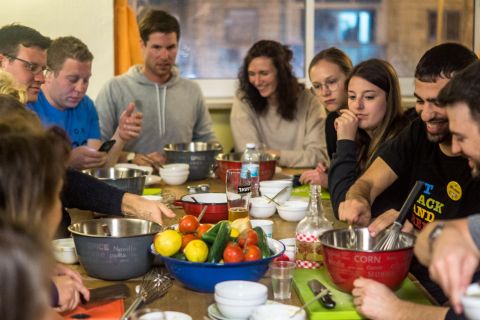 Jerusalem: Hummus Workshop and Dinner